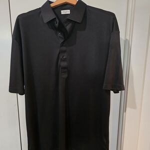Collars And Co Black Polo Size XL